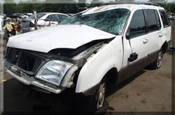 Mercury Mountaineer Rollover Roof Crush